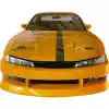 VSaero FRP BSPO Blister Wide Body Front Bumper for Nissan 240SX S14 1997-1998 - Image 10