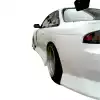 VSaero FRP BSPO Blister Wide Body Side Skirts 4pc for Nissan 240SX S14 1995-1998 - Image 7