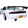 VSaero FRP BSPO Blister Wide Body Fenders (rear) for Nissan 240SX S14 1995-1998 - Image 2