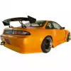 VSaero FRP BSPO Blister Wide Body Fenders (rear) for Nissan 240SX S14 1995-1998 - Image 6