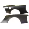 VSaero FRP BSPO Blister Wide Body Fenders (rear) for Nissan 240SX S14 1995-1998 - Image 7