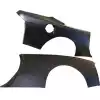 VSaero FRP BSPO Blister Wide Body Fenders (rear) for Nissan 240SX S14 1995-1998 - Image 9