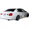 VSaero FRP WAL EXEC Rear Lip Valance for Lexus GS300 1998-2002 - Image 22