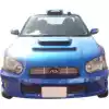 VSaero FRP WRC Front Bumper 3pc for Subaru Impreza WRX 2004-2005 > 4/5dr - Image 2