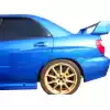 VSaero FRP LSPO WRC Wide Body Tapered Fender Flares (rear) 5pc for Subaru Impreza WRX 2002-2007 > 4dr Sedan - Image 23