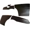 VSaero FRP LSPO WRC Wide Body Tapered Fender Flares (rear) 5pc for Subaru Impreza WRX 2002-2007 > 4dr Sedan - Image 30