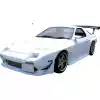 VSaero FRP RMAG Wide Body Fenders (front) 30mm for Mazda RX-7 FC3S 1986-1992 - Image 4