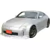 VSaero FRP CWE Front Lip Valance for Nissan 350Z Z33 2003-2005 - Image 8