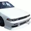 VSaero FRP URA Front Bumper for Nissan Cefiro A31 1988-1993 - Image 6