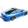 VSaero FRP BSPO Rear Bumper for Nissan 240SX 1989-1994 > 3dr Hatch - Image 4