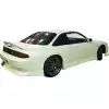 VSaero FRP WOR9 v1 Side Skirts for Nissan 240SX S14 1995-1998 - Image 4