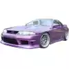 VSaero FRP DUC v2 Front Bumper for Nissan Skyline R32 GTS 1990-1994 > 2/4dr - Image 2