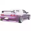 VSaero FRP DUC Rear Bumper for Nissan Skyline R32 GTS 1990-1994 > 2dr Coupe - Image 2