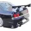 VSaero FRP BSPO Rear Bumper for Nissan Skyline R33 1995-1998 > 2dr Coupe - Image 1