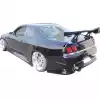 VSaero FRP BSPO Rear Bumper for Nissan Skyline R33 1995-1998 > 2dr Coupe - Image 2