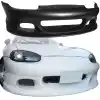 VSaero FRP BOME Front Bumper for Mazda Miata MX-5 NB 1998-2000 - Image 7