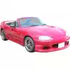 VSaero FRP BOME Front Bumper for Mazda Miata MX-5 NB 1998-2000 - Image 14