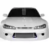 VSaero FRP TKYO Wide Body Front Bumper for Nissan Silvia S15 1999-2002 - Image 5