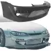 VSaero FRP TKYO Wide Body Front Bumper for Nissan Silvia S15 1999-2002 - Image 12