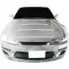 VSaero FRP TKYO Wide Body Front Bumper for Nissan Silvia S15 1999-2002 - Image 13