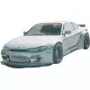 VSaero FRP TKYO Wide Body Front Bumper for Nissan Silvia S15 1999-2002 - Image 14