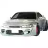 VSaero FRP TKYO Wide Body Front Bumper for Nissan Silvia S15 1999-2002 - Image 16