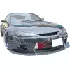 VSaero FRP TKYO Wide Body Front Bumper for Nissan Silvia S15 1999-2002 - Image 40