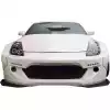 VSaero FRP TKYO Wide Body Front Bumper for Nissan 350Z Z33 2003-2008 - Image 4