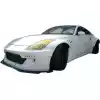 VSaero FRP TKYO Wide Body Front Bumper for Nissan 350Z Z33 2003-2008 - Image 7