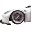 VSaero FRP TKYO Wide Body Fender Flares (front) 2pc 40mm for Nissan 350Z Z33 2003-2008 - Image 14