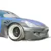 VSaero FRP TKYO Wide Body Fender Flares (front) 2pc 40mm for Nissan 350Z Z33 2003-2008 - Image 39