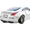 VSaero FRP TKYO Wide Body Fender Flares (rear) 2pc 80mm for Nissan 350Z Z33 2003-2008 - Image 4