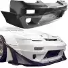 VSaero FRP TKYO v2 Front Bumper > Nissan 240SX 1989-1994 > 2/3dr - Image 1