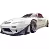 VSaero FRP TKYO v2 Wide Body Front Canards 4pc > Nissan 240SX 1989-1994 > 2/3dr - Image 3