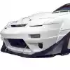 VSaero FRP TKYO v2 Wide Body Front Splitter > Nissan 240SX 1989-1994 > 2/3dr - Image 3