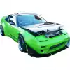 VSaero FRP TKYO v2 Wide Body 80mm Fender Flares (rear) > Nissan 240SX 1989-1994 > 2/3dr - Image 17