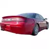 VSaero FRP MSPO Wide Body Fenders (rear) w cap 30mm for Nissan 240SX S14 1995-1998 - Image 3