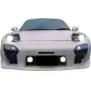 VSaero FRP MSPE GTC Front Bumper for Mazda RX-7 FD3S 1993-1997 - Image 3