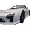 VSaero FRP MSPE GTC Front Bumper for Mazda RX-7 FD3S 1993-1997 - Image 4