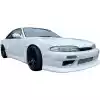 VSaero FRP MSPO Wide Body Fenders (front) 25mm for Nissan 240SX S14 1995-1996 - Image 2