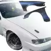 VSaero FRP MSPO Wide Body Fenders (front) 25mm for Nissan 240SX S14 1997-1998 - Image 1