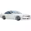 VSaero FRP MSPO Wide Body Fenders (front) 25mm for Nissan 240SX S14 1997-1998 - Image 7