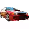 VSaero FRP MAT 22B Wide Body Fenders (front) 40mm for Subaru Impreza GC8 1993-2001 > 2/4dr - Image 2