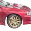 VSaero FRP MAT 22B Wide Body Fenders (front) 40mm for Subaru Impreza GC8 1993-2001 > 2/4dr - Image 12