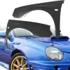 VSaero FRP LSPO WRC Wide Body Fenders (front) for Subaru Impreza WRX 2002-2003 > 4/5dr - Image 11