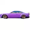 VSaero FRP TKYO Boss Wide Body Side Skirts for Nissan 240SX S14 1995-1998 - Image 8