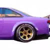 VSaero FRP TKYO Boss Wide Body Fender Flares (rear) 75mm for Nissan 240SX S14 1995-1998 - Image 8