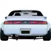 VSaero Plastic TKYO Boss Diffuser for Nissan 240SX S14 1995-1998 - Image 5