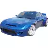 VSaero FRP TKYO Wide Body Front Bumper for Mazda RX-7 FD3S 1993-1997 - Image 5