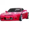 VSaero FRP TKYO Wide Body Front Bumper for Mazda RX-7 FD3S 1993-1997 - Image 27